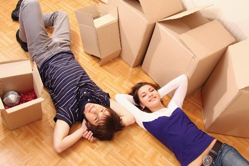 Woodfordgreen property using mobile self storage during a home move
